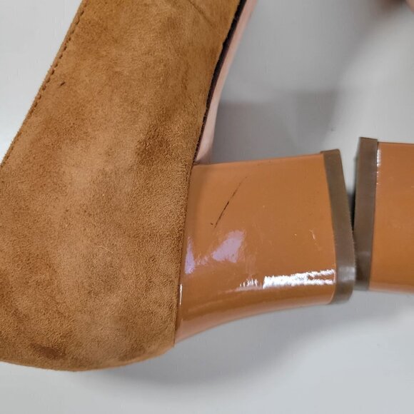 Cole Haan Womens Low block Heel Pumps Suede Size US 7B - Picture 14 of 15